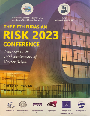 Сотрудники АО ИО РАН приняли участие в 5-ой Евразийской конференции &laquo;Инновации в минимизации природных и техногенных рисков&raquo; (РИСК-2023) в Баку